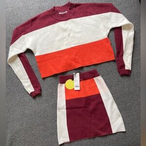 Urban Outfitters | Two Piece Knit Sweater Skirt Sets